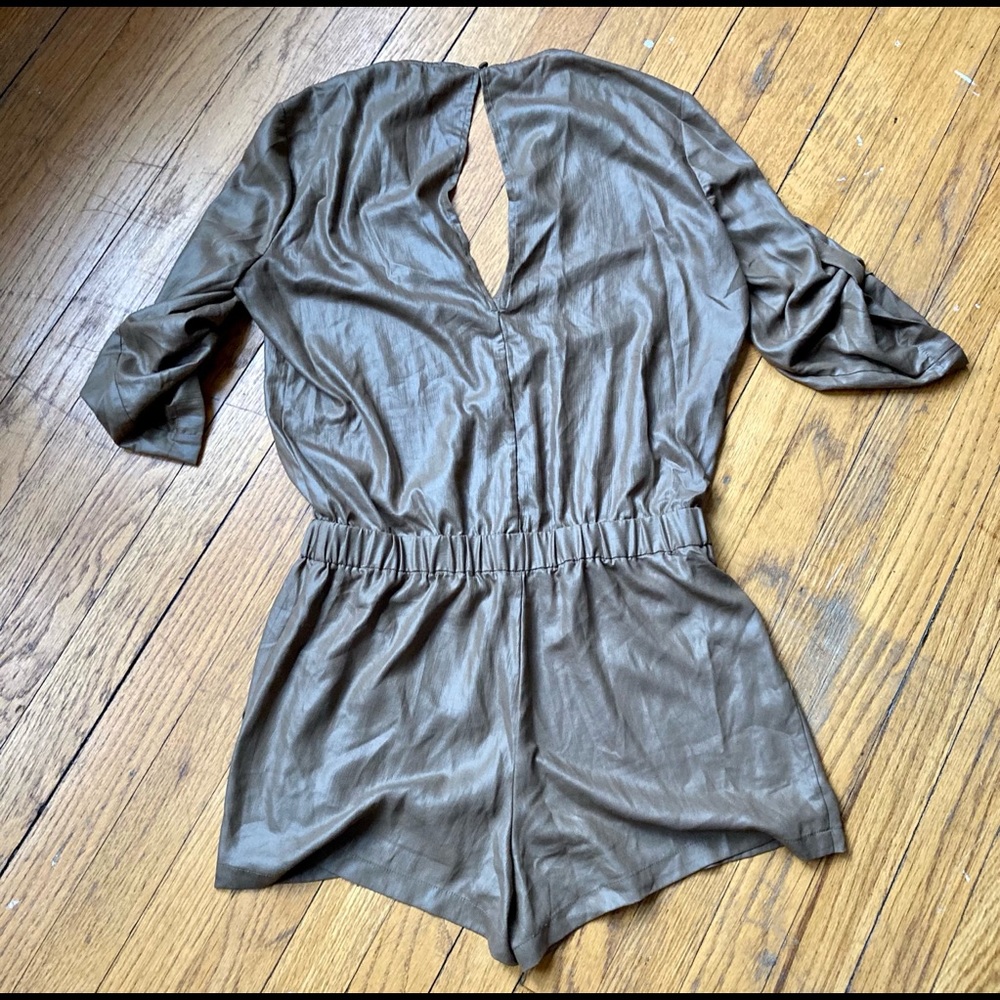 BCBGMAXAZRIA Soren Romper in Tart - Picture 8 of 8